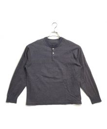 crepuscule（クレプスキュール）の古着「crepuscule Henry Neck L/S」｜パープル