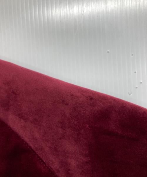 HOUSTON（ヒューストン）HOUSTON (ヒューストン) アラスカ刺繍別珍スカジャン レッド×ホワイト サイズ:LARGEの古着・服飾アイテム