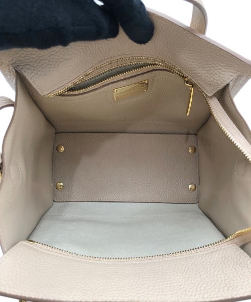 Salvatore Ferragamo（サルヴァトーレ フェラガモ）Salvatore Ferragamo (サルヴァトーレ フェラガモ) エイミー2WAYハンドバッグ ベージュの古着・服飾アイテム