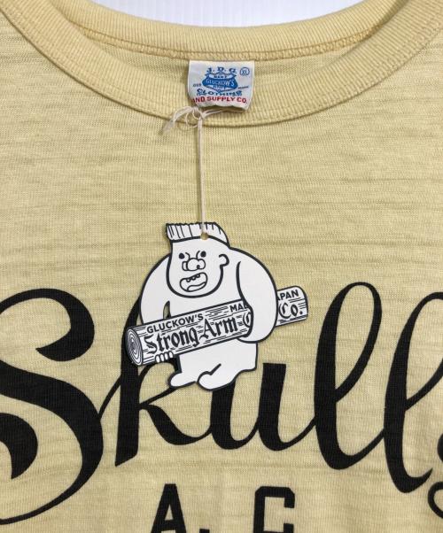 JOHN GLUCKOW（ジョン グラッコー）JOHN GLUCKOW (ジョン グラッコー) Tシャツ イエロー サイズ:XLの古着・服飾アイテム