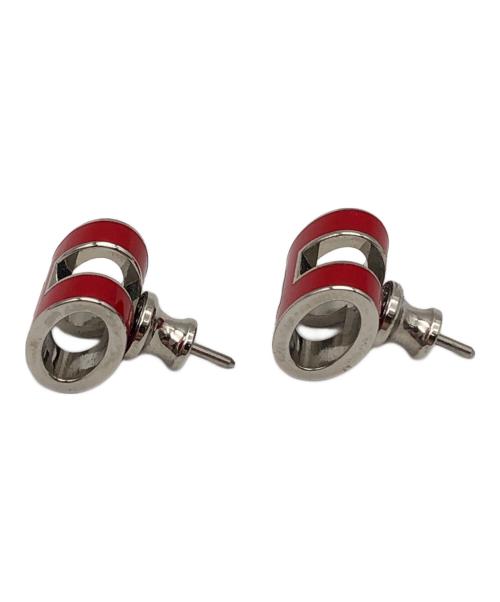 HERMES（エルメス）HERMES (エルメス) ポップアッシュピアス レッドの古着・服飾アイテム