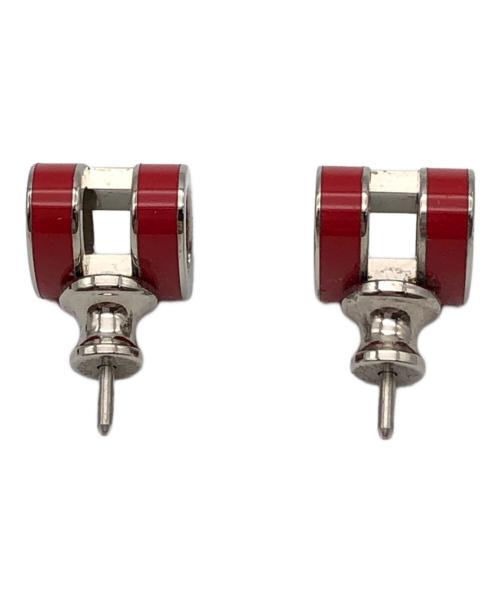 HERMES（エルメス）HERMES (エルメス) ポップアッシュピアス レッドの古着・服飾アイテム