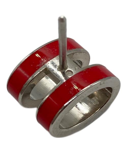 HERMES（エルメス）HERMES (エルメス) ポップアッシュピアス レッドの古着・服飾アイテム