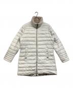 LAUREN RALPH LAURENローレンラルフローレン）の古着「キルティングダウンコート」｜ホワイト