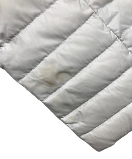 LAUREN RALPH LAUREN（ローレンラルフローレン）LAUREN RALPH LAUREN (ローレンラルフローレン) キルティングダウンコート ホワイト サイズ:Lの古着・服飾アイテム