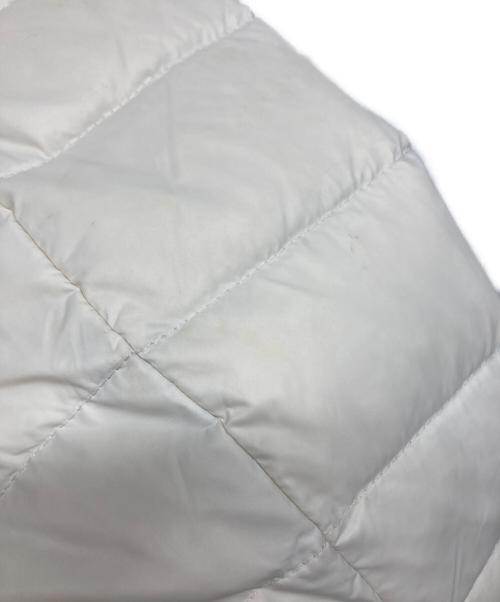 LAUREN RALPH LAUREN（ローレンラルフローレン）LAUREN RALPH LAUREN (ローレンラルフローレン) キルティングダウンコート ホワイト サイズ:Lの古着・服飾アイテム