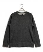 LOOPWHEELER×LOWERCASEループウィラー×ロウワーケース）の古着「ゴマシオ ウールニット」｜グレー