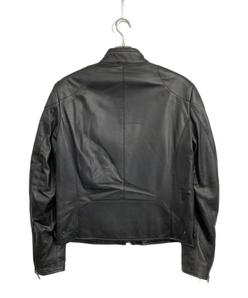 BALLY（バリー）BALLY (バリー) シングルライダースジャケット ブラック サイズ:Sの古着・服飾アイテム