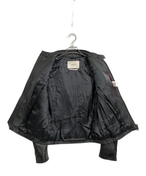 BALLY（バリー）BALLY (バリー) シングルライダースジャケット ブラック サイズ:Sの古着・服飾アイテム