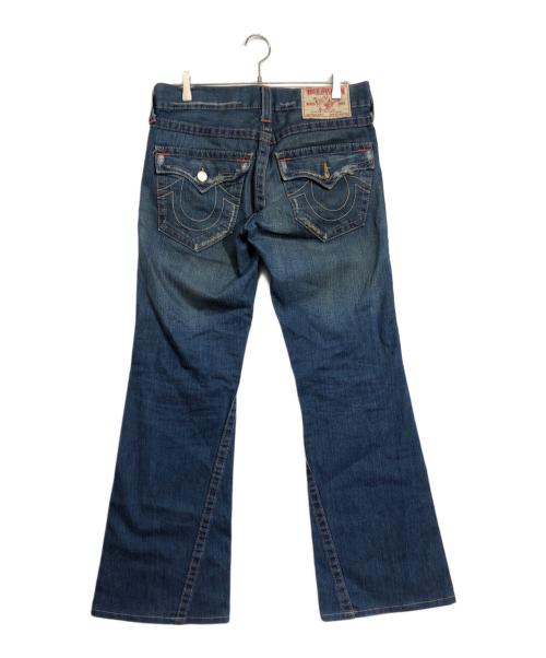 TRUE RELIGION（トゥルー レリジョン）TRUE RELIGION (トゥルー レリジョン) JOEYフレアデニムパンツ インディゴ サイズ:W31×L33の古着・服飾アイテム