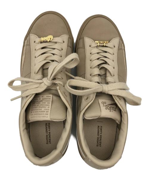 NIKE SB（ナイキエスビー）NIKE SB (ナイキエスビー) FPAR (エフピーエーアール) Blazer Low ベージュ サイズ:26の古着・服飾アイテム