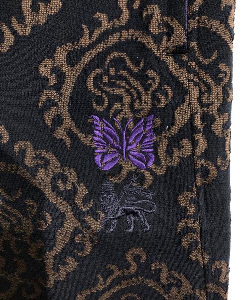 Needles（ニードルズ）Needles (ニードルズ) SASQUATCHfabrix. (サスクワッチファブリックス) トラックパンツ ブラウン×ネイビー サイズ:XLの古着・服飾アイテム