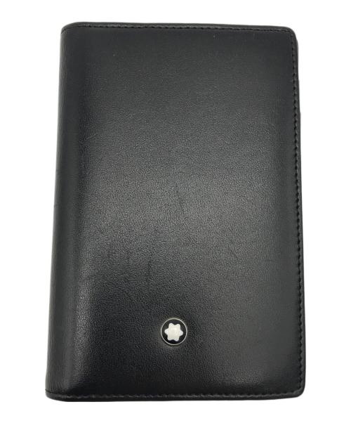 MONTBLANC（モンブラン）MONTBLANC (モンブラン) 名刺入れ ブラックの古着・服飾アイテム