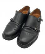 berwickバーウィック）の古着「ダブルモンクシューズ」｜ブラック