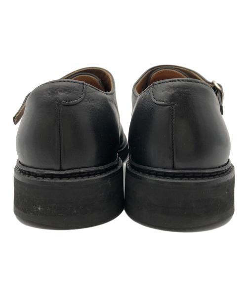 berwick（バーウィック）berwick (バーウィック) ダブルモンクシューズ ブラック サイズ:UK6の古着・服飾アイテム