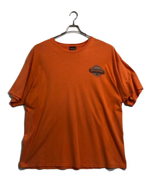 HARLEY-DAVIDSON（ハーレーダビッドソン）HARLEY-DAVIDSON (ハーレーダビッドソン) Bravado (ブラバド) Tシャツ オレンジ サイズ:3XLの古着・服飾アイテム
