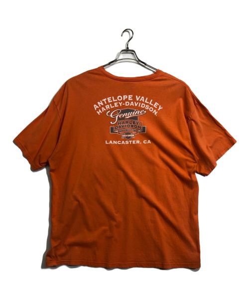 HARLEY-DAVIDSON（ハーレーダビッドソン）HARLEY-DAVIDSON (ハーレーダビッドソン) Bravado (ブラバド) Tシャツ オレンジ サイズ:3XLの古着・服飾アイテム
