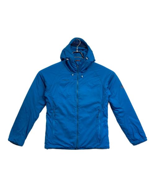 MAMMUT（マムート）MAMMUT (マムート) Rime IN Flex Hooded Jacket ブルー サイズ:Mの古着・服飾アイテム