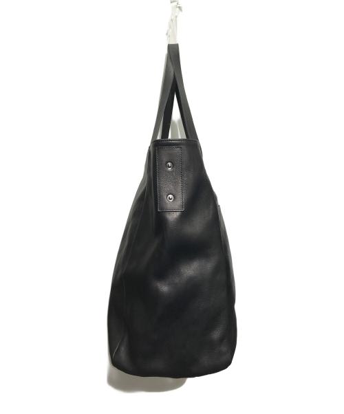 PATRICK STEPHAN（パトリックステファン）PATRICK STEPHAN (パトリックステファン) グランドポッシュ レザー トートバッグ ブラックの古着・服飾アイテム