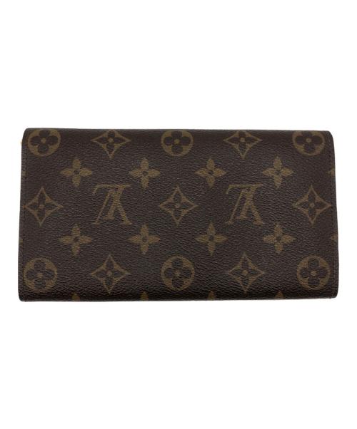 LOUIS VUITTON（ルイ ヴィトン）LOUIS VUITTON (ルイ ヴィトン) 長財布 ブラウンの古着・服飾アイテム
