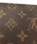 中古・古着 LOUIS VUITTON (ルイ ヴィトン) 長財布 ブラウン：19000円