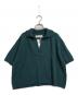 NEARBYME（ニアーバイミー）の古着「メッシュスキッパーニット」｜グリーン