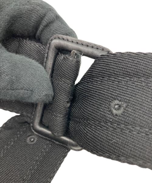 LITHIUM HOMME（リチウムオム・ファム）LITHIUM HOMME (リチウムオム・ファム) WOOL GABARDINE OVERSIZED MAXI TRENCH COAT ブラック サイズ:46の古着・服飾アイテム