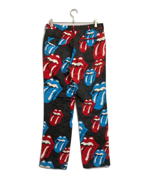 COMME des GARCONS HOMME PLUS（コムデギャルソンオムプリュス）COMME des GARCONS HOMME PLUS (コムデギャルソンオムプリュス) リップ＆タンスラックス グレー×ブルー サイズ:Mの古着・服飾アイテム