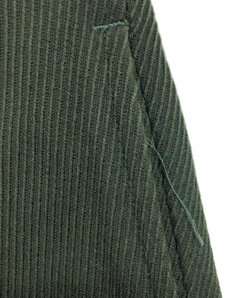 NEAT（ニート）NEAT (ニート) コットンツータックパンツ グリーン サイズ:46の古着・服飾アイテム