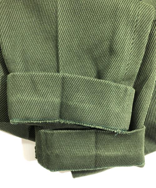 NEAT（ニート）NEAT (ニート) コットンツータックパンツ グリーン サイズ:46の古着・服飾アイテム