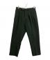 NEAT（ニート）の古着「コットンツータックパンツ」｜グリーン