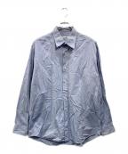 HERMESエルメス）の古着「セリエボタンドレスシャツ」｜ブルー