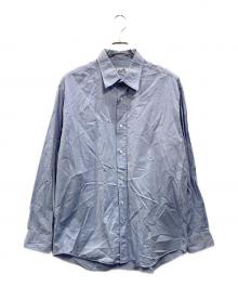 HERMES（エルメス）の古着「セリエボタンドレスシャツ」｜ブルー