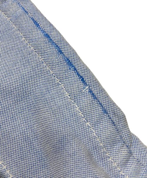 HERMES（エルメス）HERMES (エルメス) セリエボタンドレスシャツ ブルー サイズ:43/17の古着・服飾アイテム