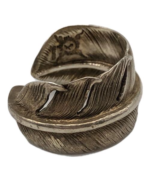 First Arrows（ファーストアローズ）First Arrows (ファーストアローズ) カゼキリ フェザー リング シルバー サイズ:11の古着・服飾アイテム