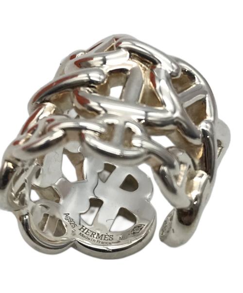 HERMES（エルメス）HERMES (エルメス) アンシェネGM シルバー サイズ:6号の古着・服飾アイテム