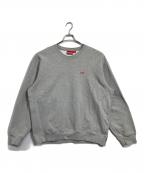 SUPREMEシュプリーム）の古着「small box logo sweat shirts / スモールボックスロゴスウェット」｜グレー