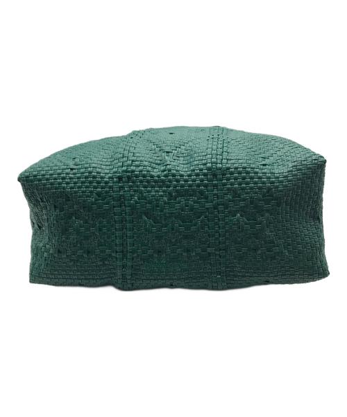 OJO DE MEX（オホデメックス）OJO DE MEX (オホデメックス) Plastico CAGO Tote Cube グリーンの古着・服飾アイテム