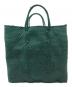 OJO DE MEX（オホデメックス）の古着「Plastico CAGO Tote Cube」｜グリーン