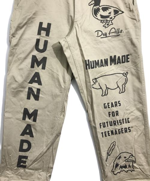 HUMAN MADE（ヒューマンメイド）HUMAN MADE (ヒューマンメイド) MILITARY PRINT CHINO ベージュ サイズ:XLの古着・服飾アイテム