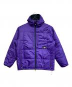 stussyステューシー）の古着「thermolite puffer jacket」｜パープル