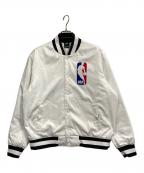 NIKE SBナイキエスビー）の古着「NBA ボンバー ジャケット」｜ホワイト