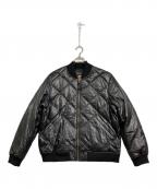 Eddie Bauerエディーバウアー）の古着「スカイライナ- ラムレザージャケット」｜ブラック