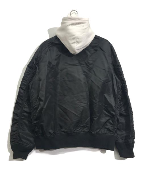 ALPHA（アルファ）ALPHA (アルファ) シン・仮面ライダー (シンカメンライダー) L-2B NATUSジャケット ホワイト×ブラック サイズ:XXLの古着・服飾アイテム