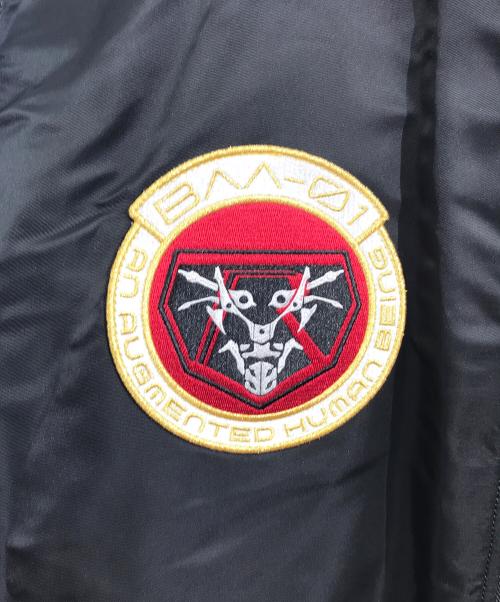 ALPHA（アルファ）ALPHA (アルファ) シン・仮面ライダー (シンカメンライダー) L-2B NATUSジャケット ホワイト×ブラック サイズ:XXLの古着・服飾アイテム