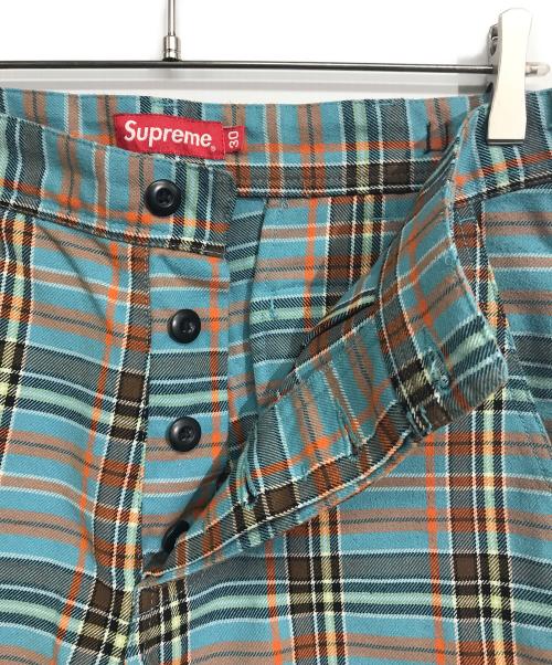 SUPREME（シュプリーム）Supreme (シュプリーム) タータンチェックカーゴパンツ マルチカラー サイズ:W30の古着・服飾アイテム