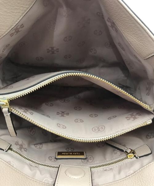 TORY BURCH（トリーバーチ）TORY BURCH (トリーバーチ) 2WAYバッグ ピンクベージュの古着・服飾アイテム