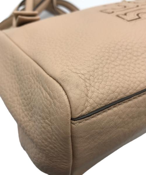 TORY BURCH（トリーバーチ）TORY BURCH (トリーバーチ) 2WAYバッグ ピンクベージュの古着・服飾アイテム