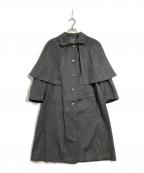 salkoサルコ）の古着「ウールコート」｜グレー
