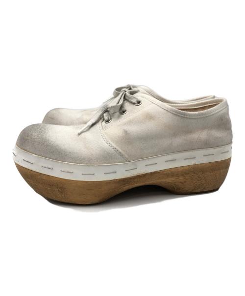Maison Margiela（メゾンマルジェラ）Maison Margiela (メゾンマルジェラ) Clog sneaker ホワイト サイズ:40の古着・服飾アイテム